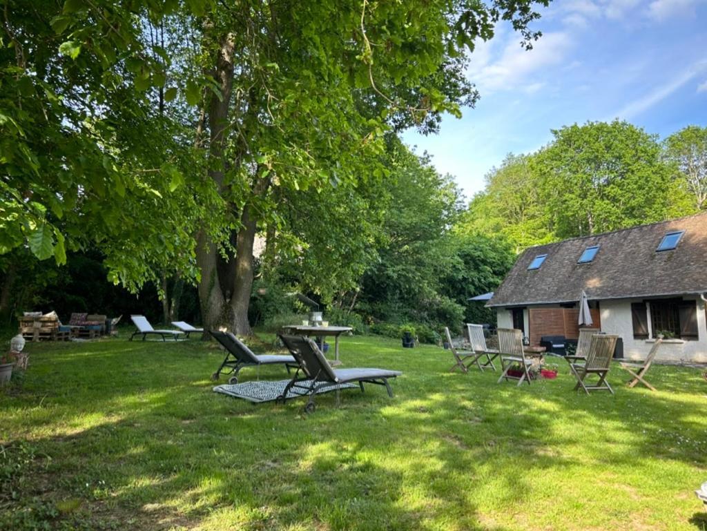 Gites Du Bois Des Perruches Saint-Vincent-des-Bois Esterno foto